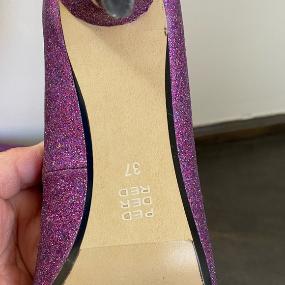 Brand New in Box Pink and Blue Glitter Heels - Picture 3 of 8